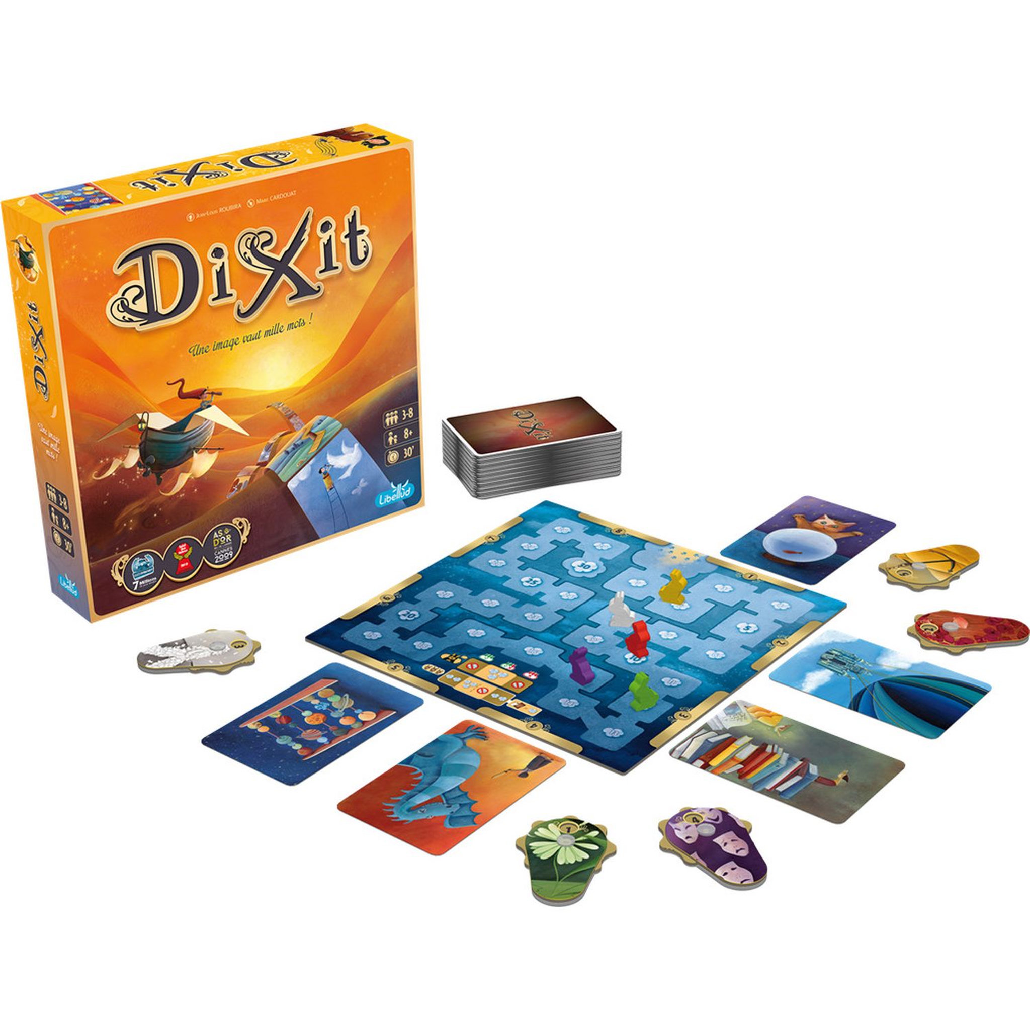 Voir la diapositive 2 : ASMODEE Jeu en famille - Dixit - Une image vaut mille mots