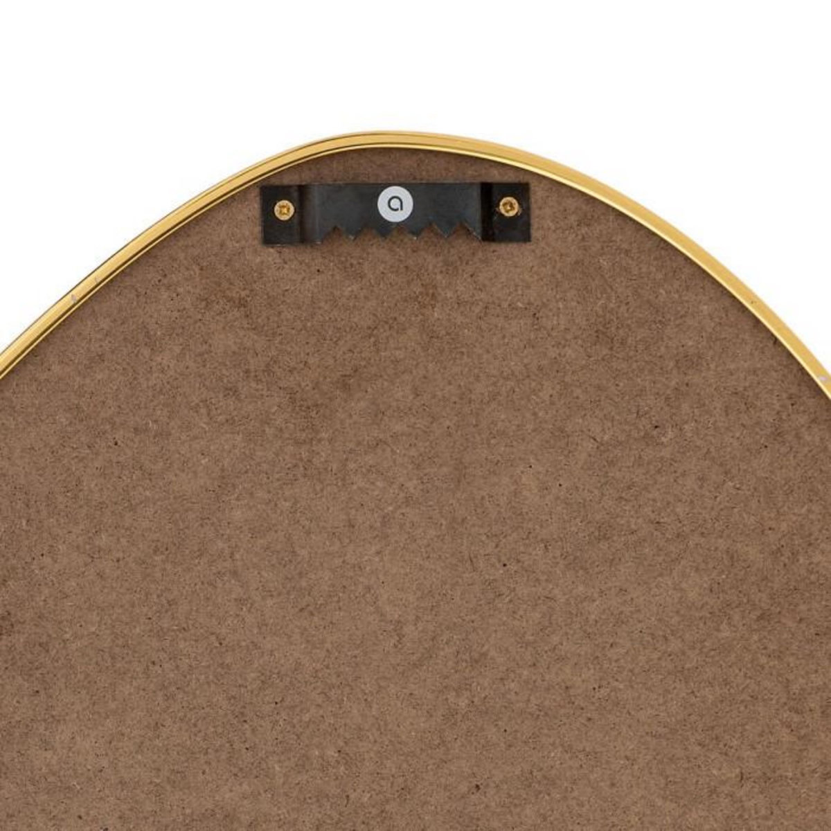 ATMOSPHERA Miroir Mural Organique  Roman  60cm Doré