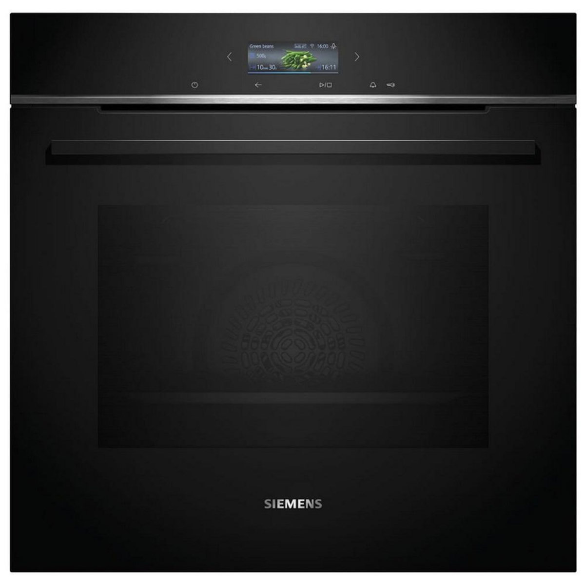 Siemens Four intégrable multifonction 71l 60cm pyrolyse noir - HB772G1B1
