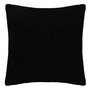 Voir la diapositive 1 : ATMOSPHERA Coussin Déco Effet Mohair  Origines  45x45cm Noir