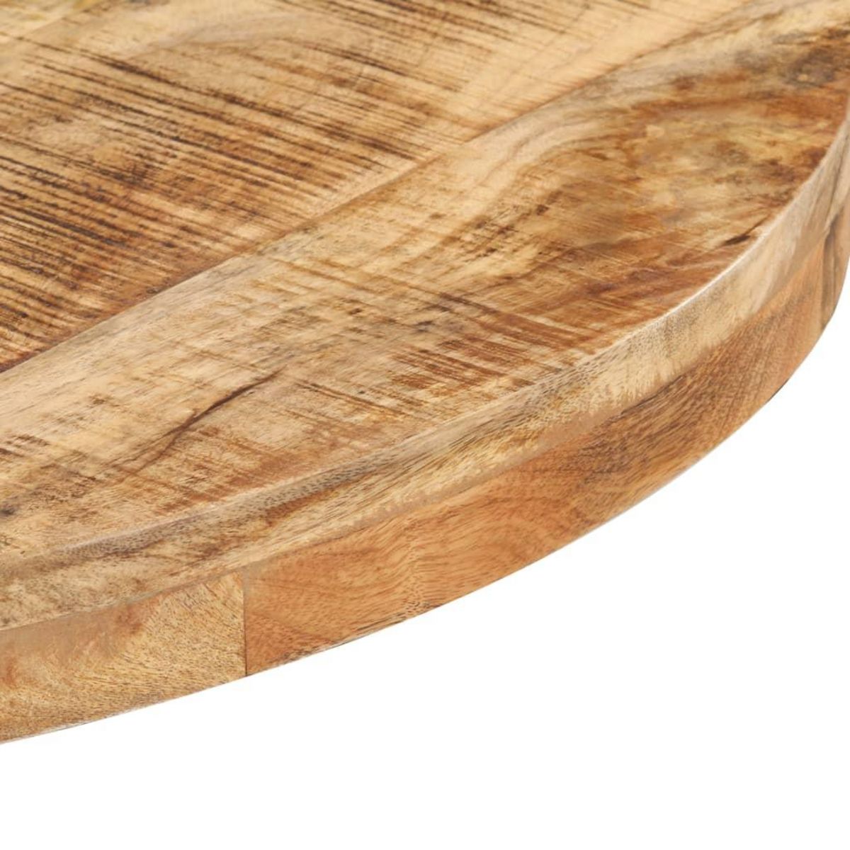 VIDAXL Table de bistro Ronde Ø80x75 cm Bois de manguier brut
