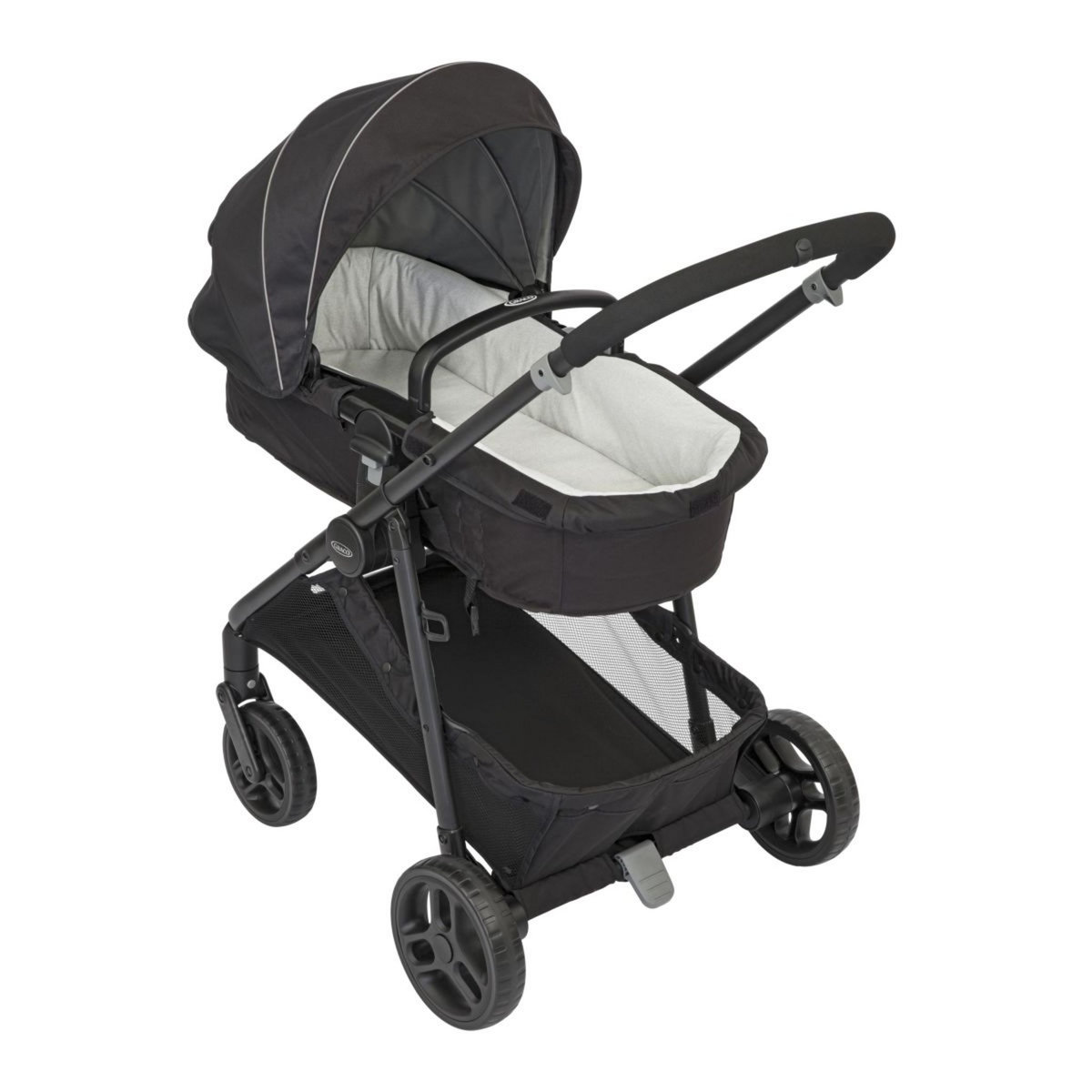 GRACO Poussette 2 en 1 landau TRANSFORM avec protection pluie