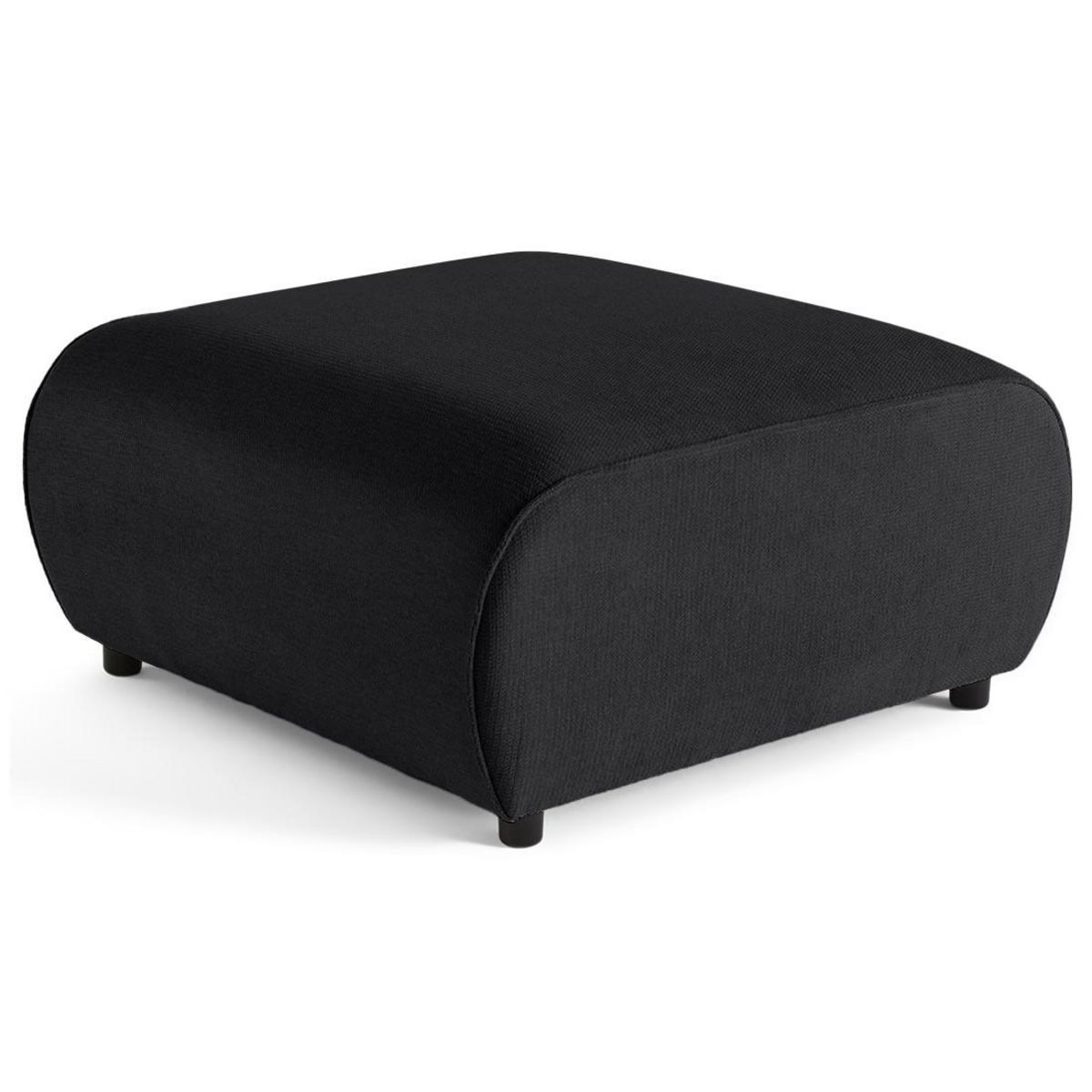 LISA DESIGN Suaro - pouf en tissu texturé