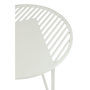 Voir la diapositive 4 : Paris Prix Lot de 2 Tables d'Appoint de Jardin  Celie  60cm Blanc