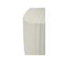 Voir la diapositive 4 : Paris Prix Vase Design Rainuré  Ice  50cm Crème