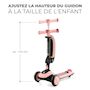 Voir la diapositive 5 : KINDERKRAFT Trottinette enfant pliante avec siege et roues lumineuses