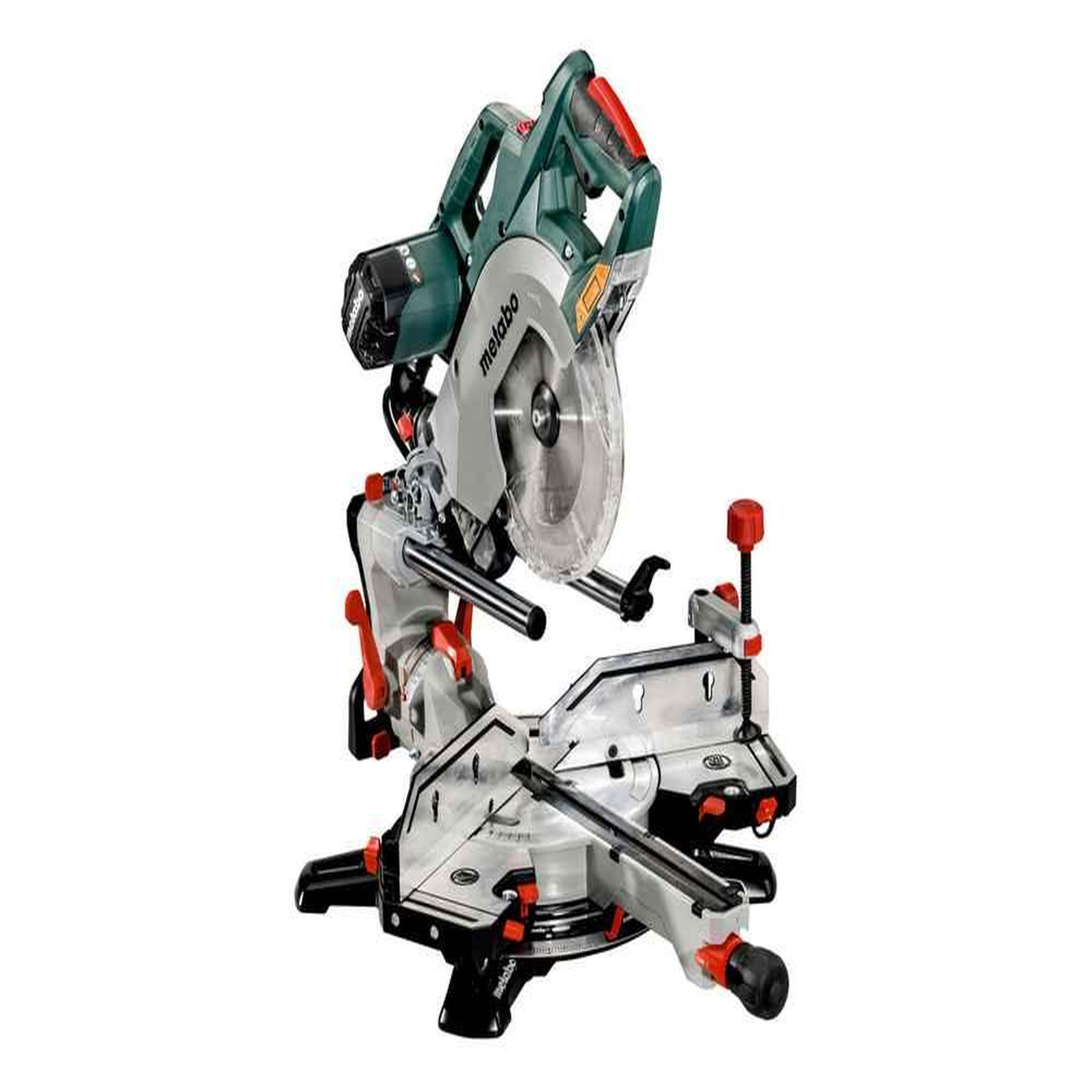 METABO SAS Scie à onglets radiale KGSV 72 Xact SYM - 1500W - Profondeur de coupe max. 72/42 mm