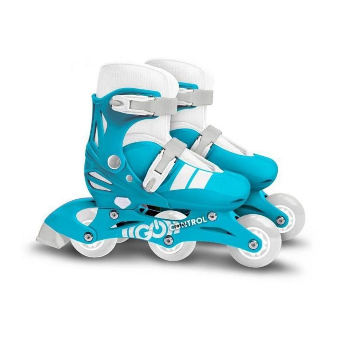 STAMP Patins en ligne 2-en-1 - STAMP - SKIDS CONTROL - 3 roues - Taille 27-30 - Mixte