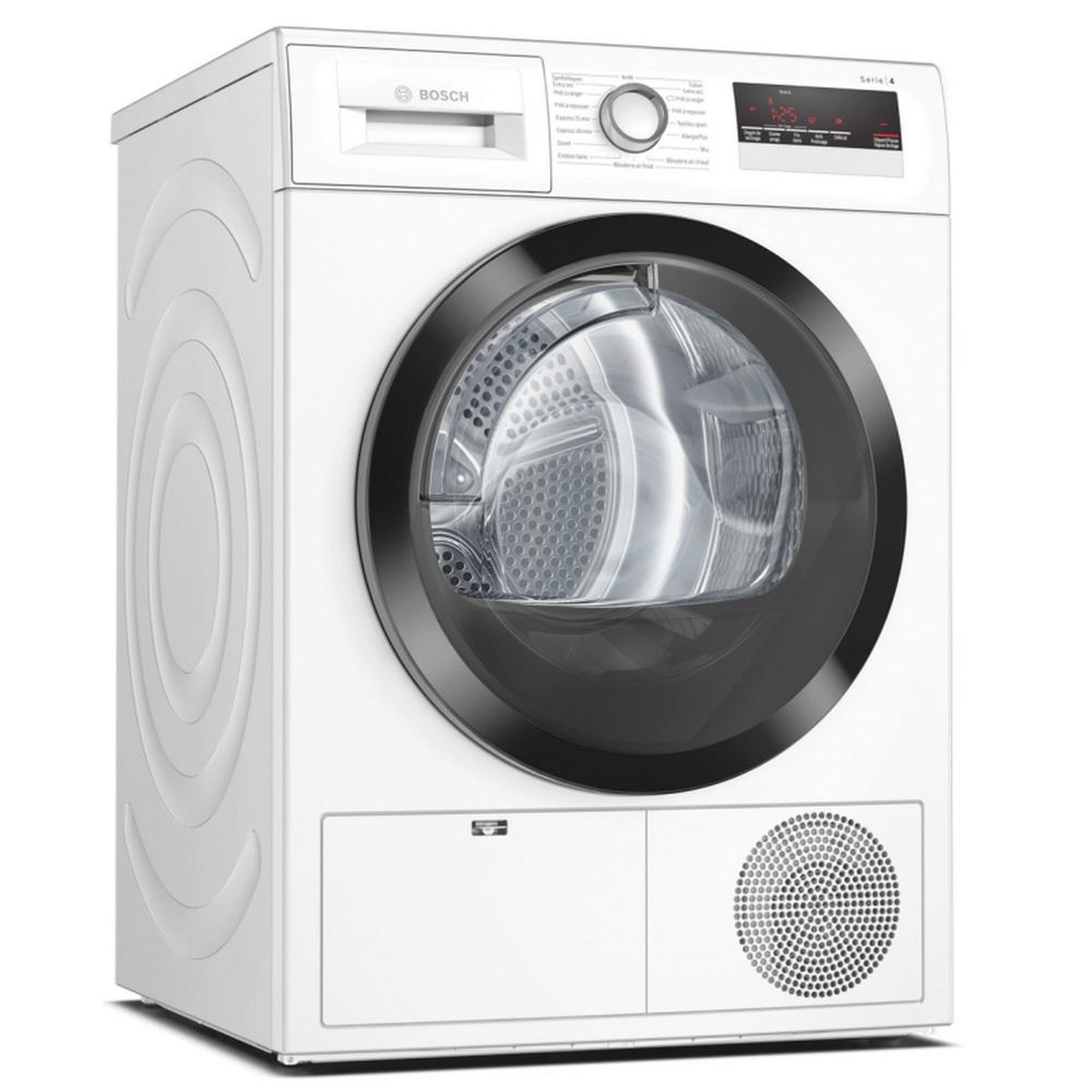 Voir la diapositive 1 : BOSCH Sèche-linge à condensation 60cm 7kg blanc - WTN85V08FR