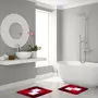 RIDDER RIDDER Tapis de salle de bains Coins 55 x 50 cm Rouge 7103806