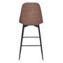Voir la diapositive 5 : Paris Prix Lot de 2 Chaises de Bar  Amber  106cm Marron