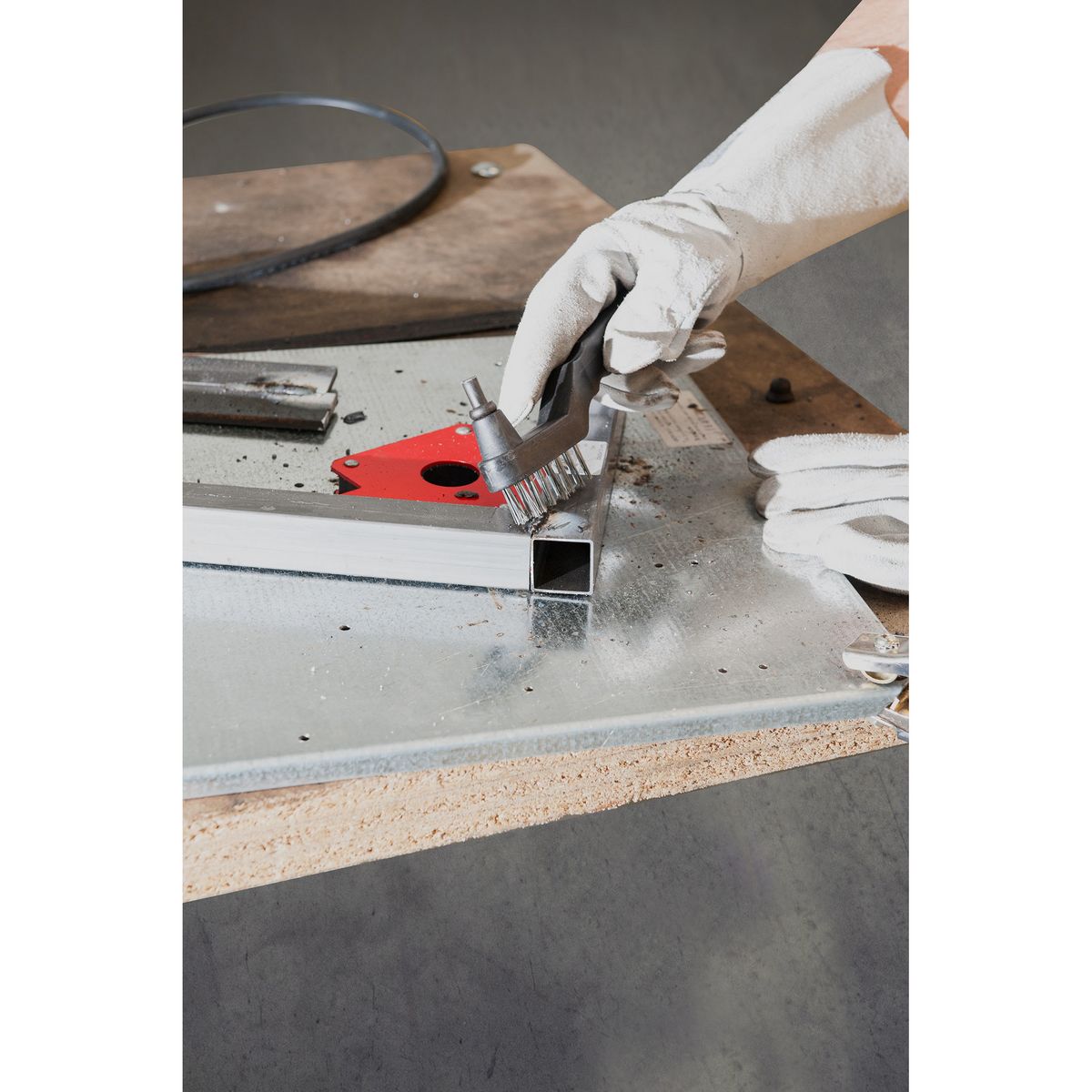 STANLEY Marteau brosse de soudure 