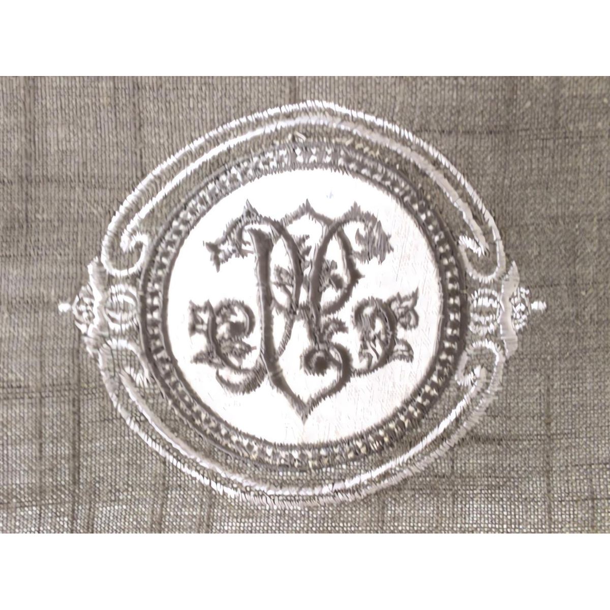 Anthony Brise-bise 60x90 cm brodé lin VOIL20B