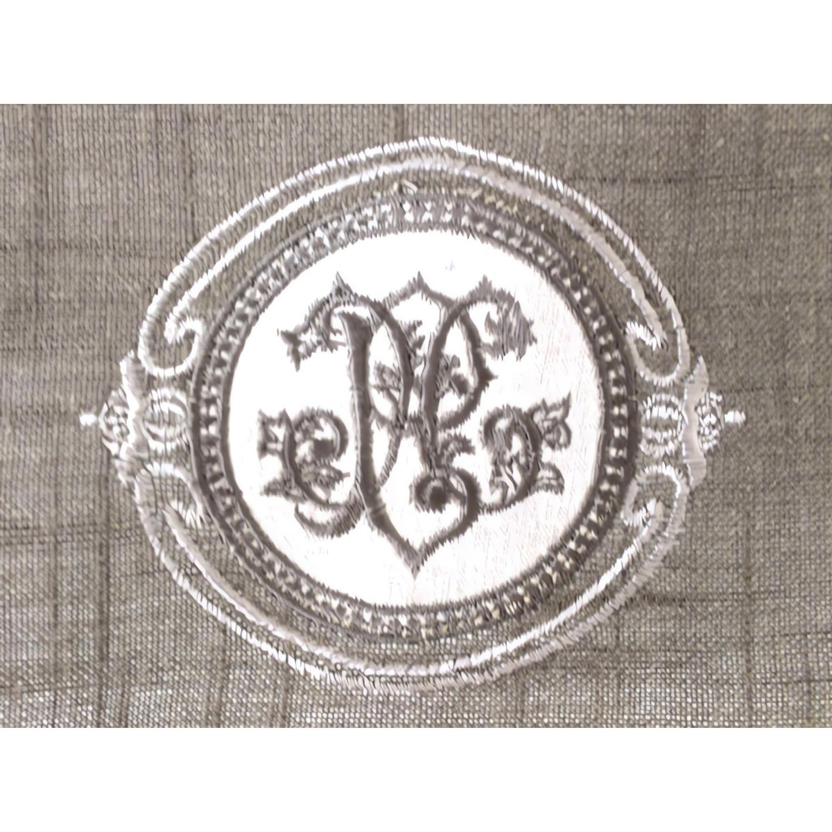 Anthony Brise-bise 60x90 cm brodé lin VOIL20B