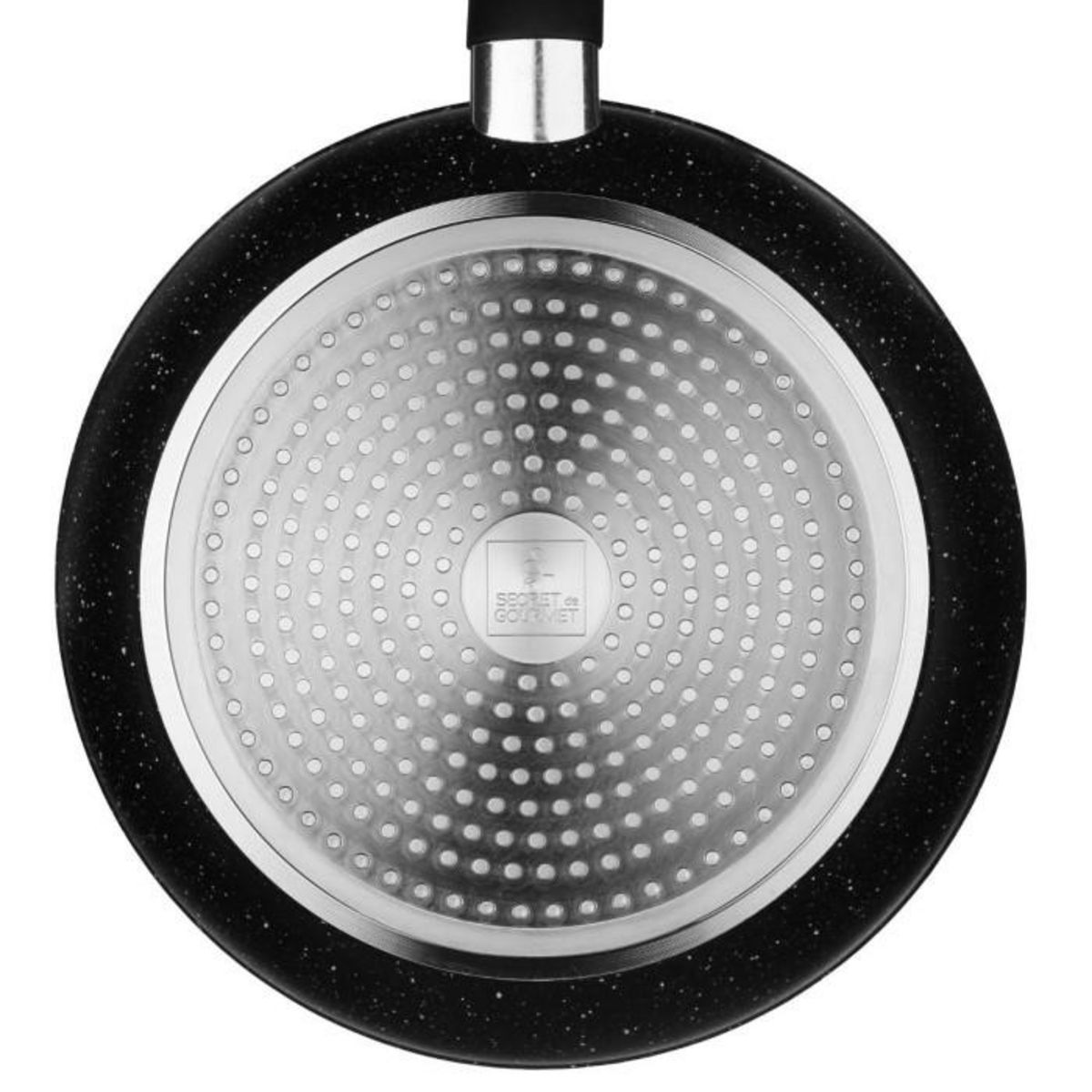 FIVE Poêle en Aluminium  Pierre  26cm Noir