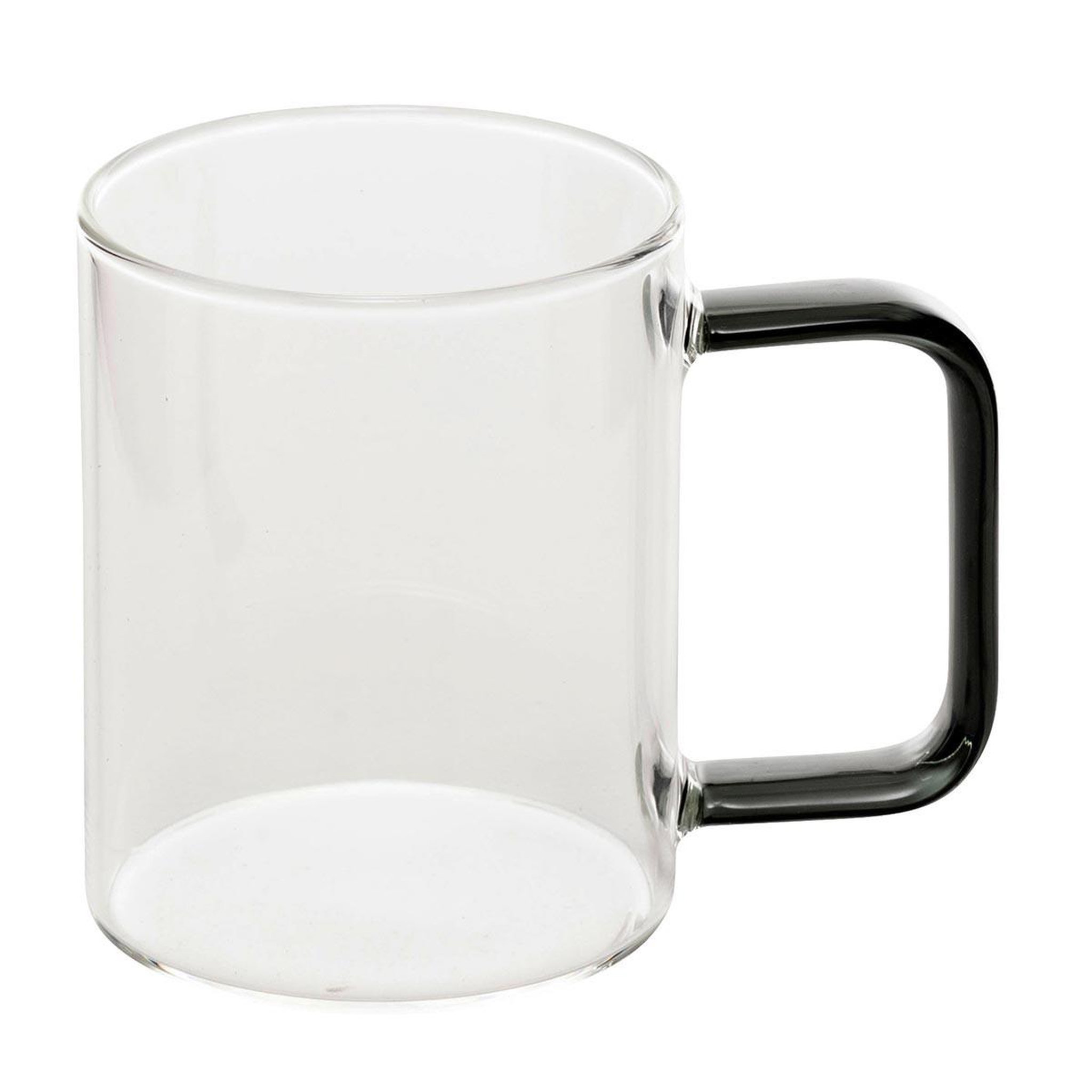 Voir la diapositive 2 : SECRET DE GOURMET Lot de 6 mugs en verre  mia  20cl transparent
