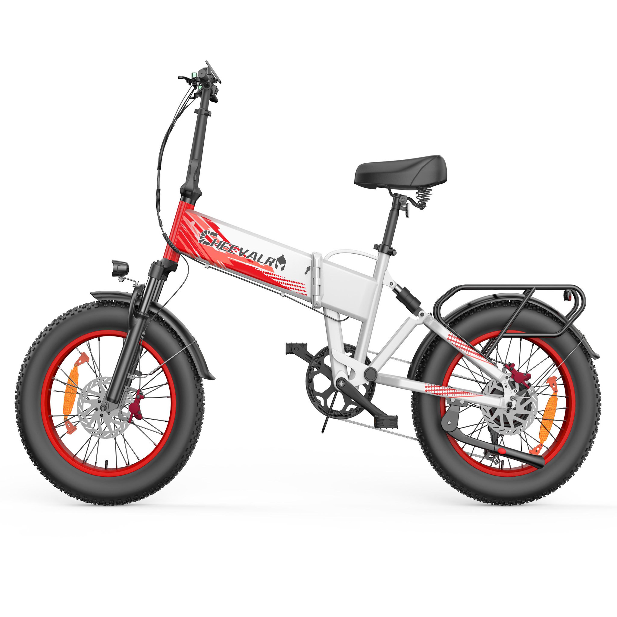 Voir la diapositive 1 : CHEEVALRY Vélo électrique pliant CHEEVALRY CF1000-1