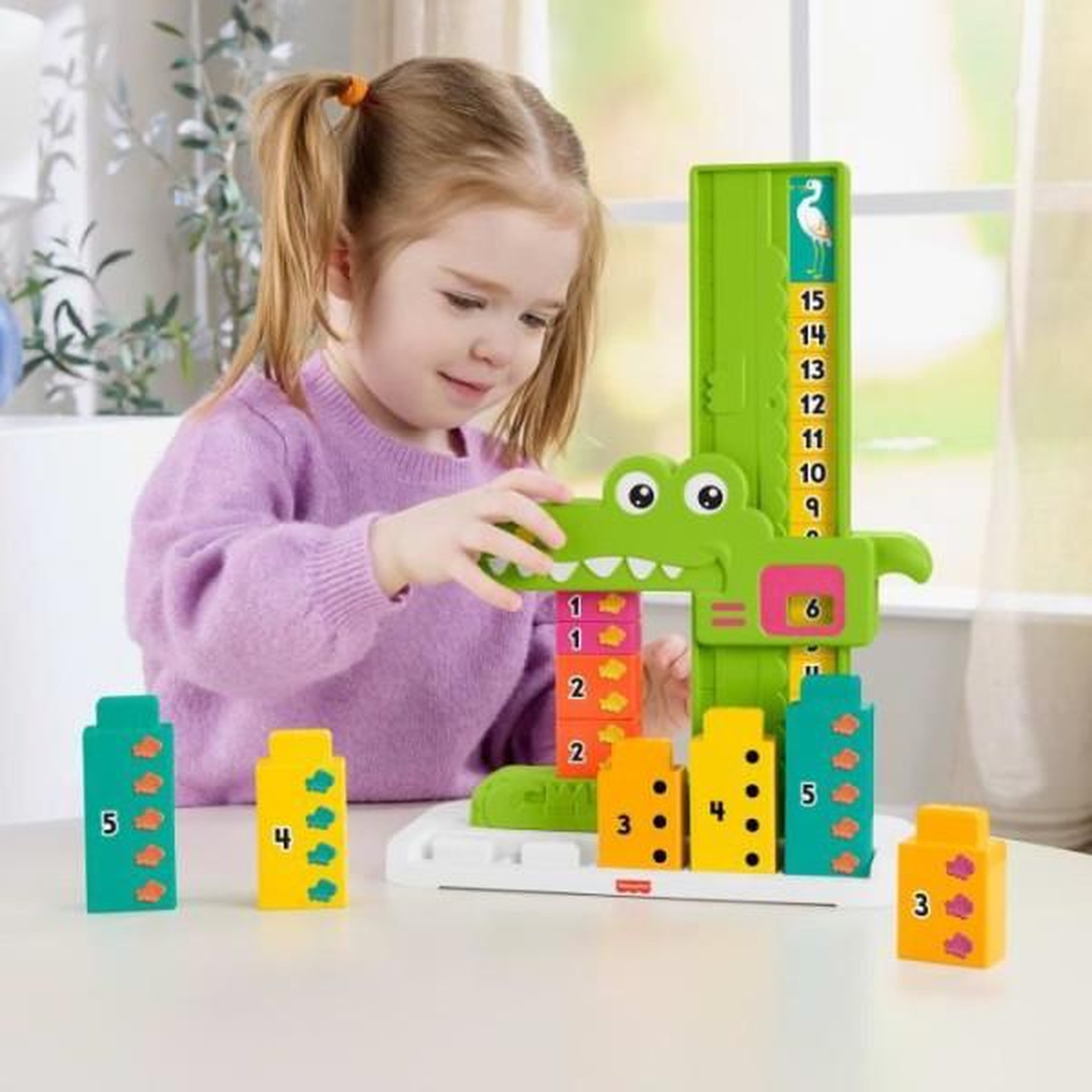 Voir la diapositive 6 : FISHER PRICE Fisher-Price-L'Alligator Des Additions-Jouet D'Apprentissage JCT13