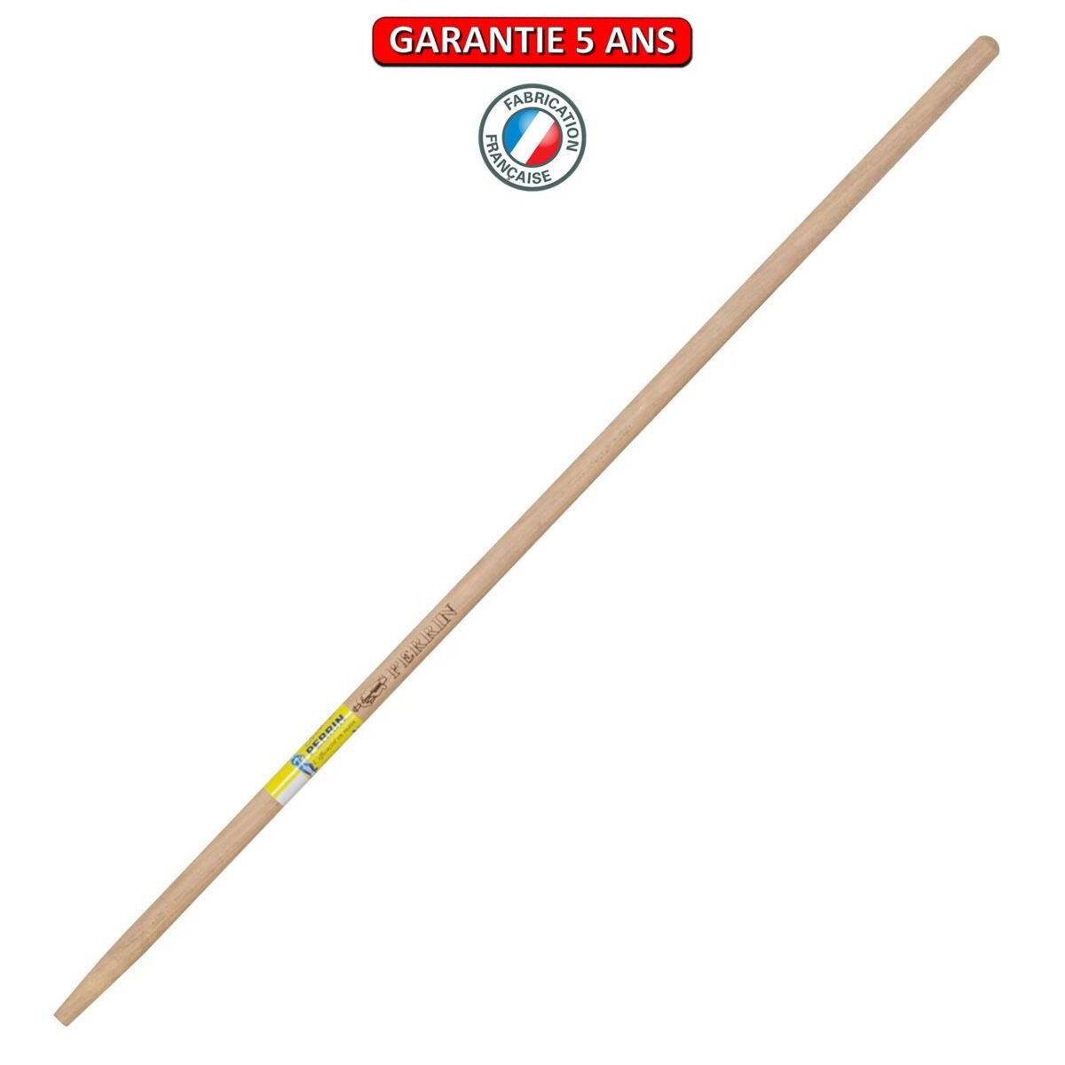 OUTILS PERRIN Manche droit pour pelle Pouss'Polypro - 1,2 mètre