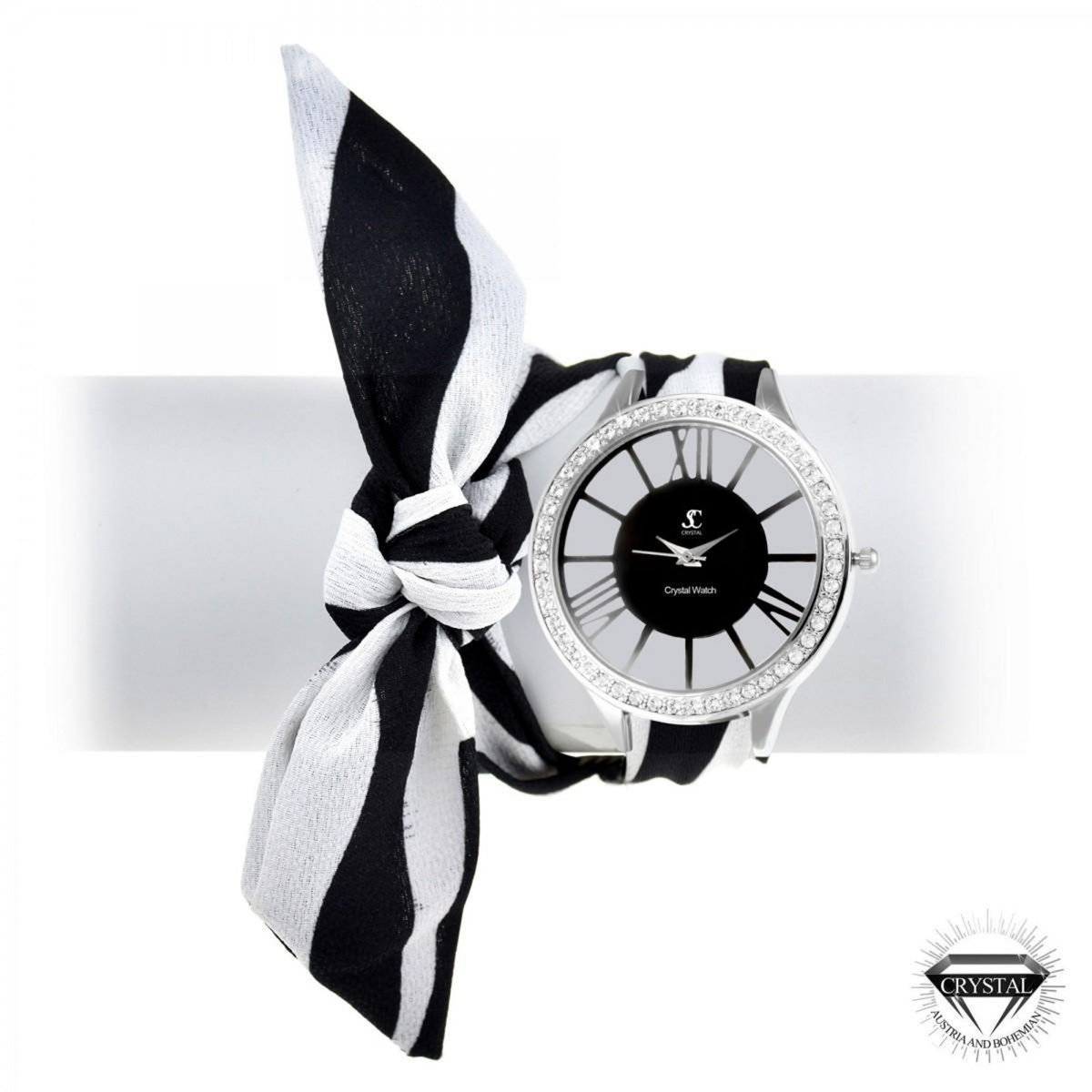 SC CRYSTAL Montre Anya foulard SC Crystal
