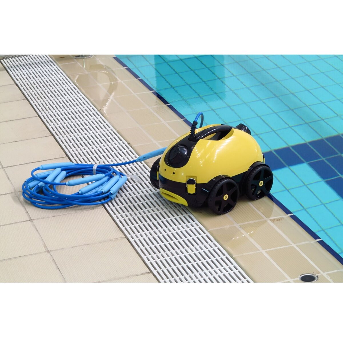 BESTWAY Robot électrique pour nettoyage piscine Naia HJ1009 Fond plat