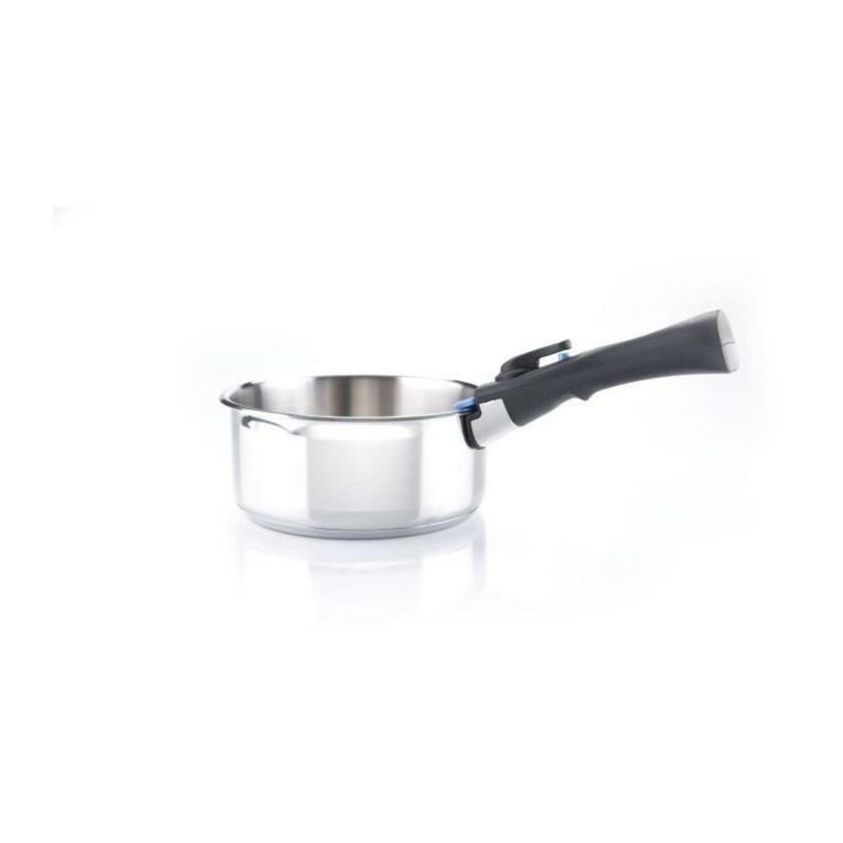 Arthur Martin Set de 3 casseroles 16-18-20 cm Arthur Martin AM3710 - Acier Inoxydable - Poignée amovible - Tous feux dont induction