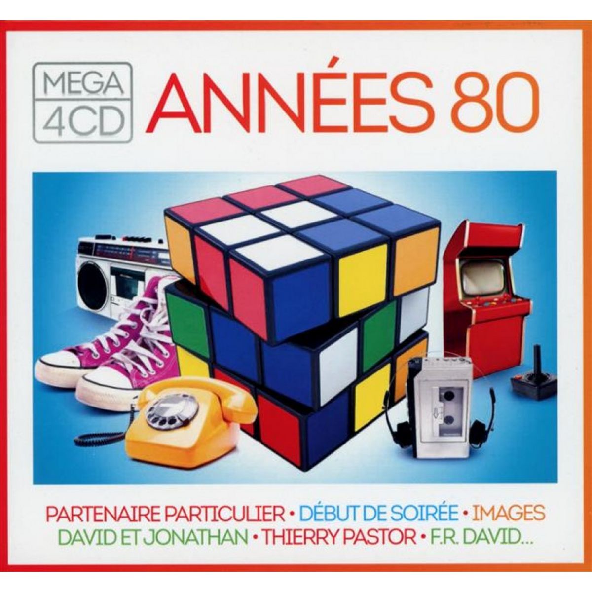 OP MEGA 4CD ANNEES 80