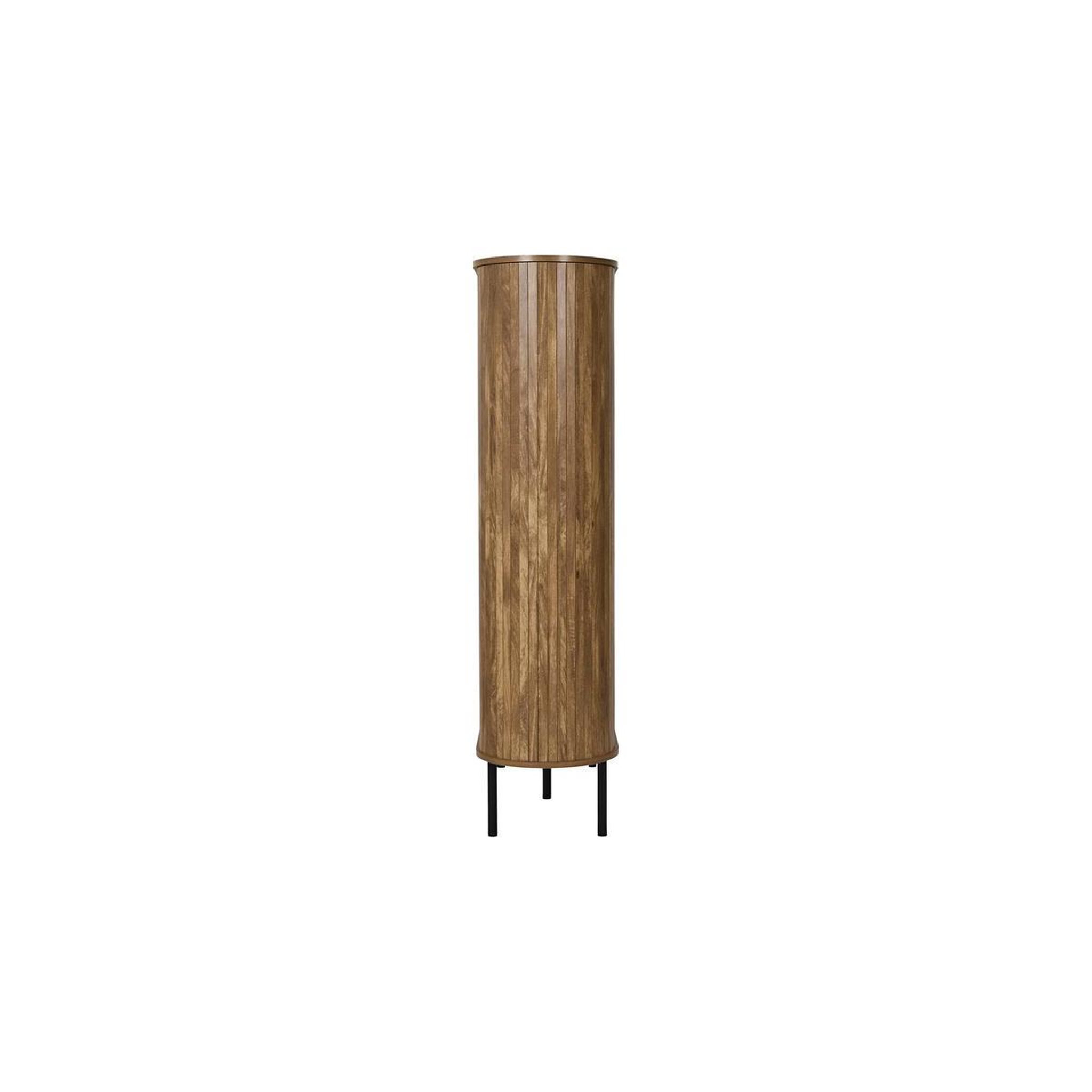 Voir la diapositive 5 : The Home Deco Factory Bibliothèque 2 portes  heritage  140cm marron