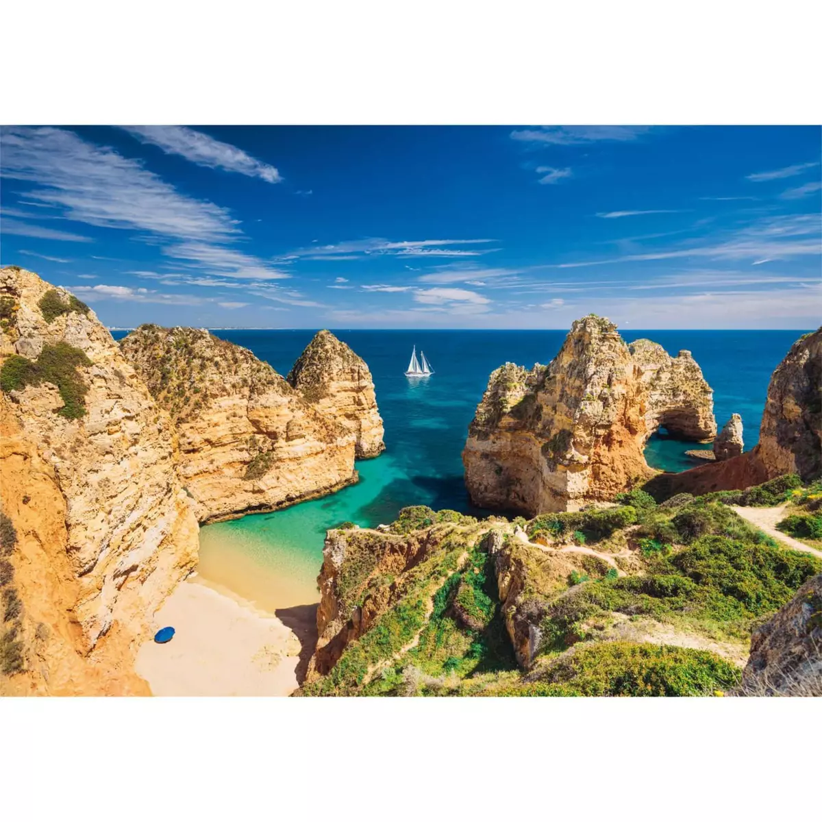 CLEMENTONI Puzzle 1000 pièces : Baie de l'Algarve