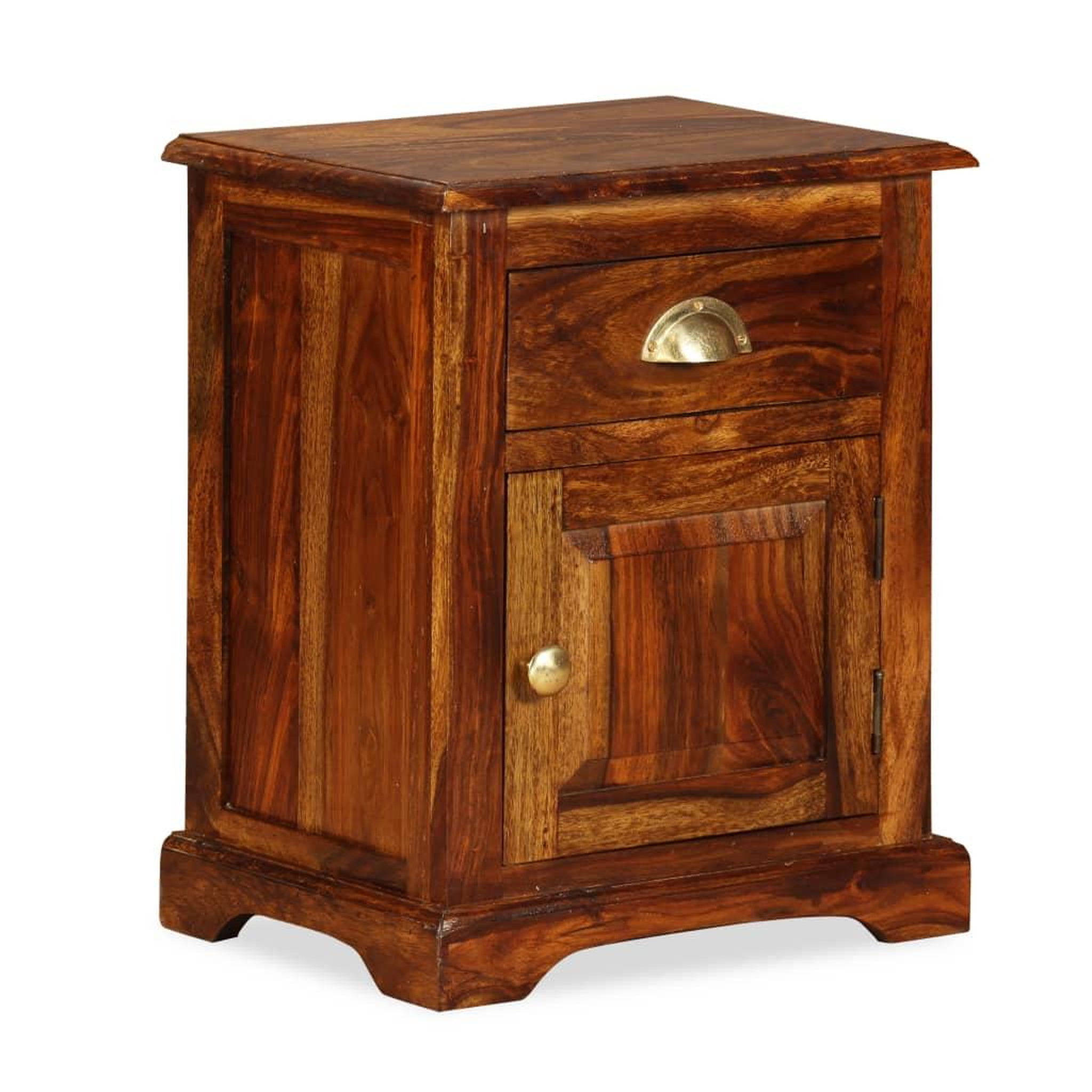 Voir la diapositive 1 : VIDAXL Table de chevet Bois massif 40x30x50 cm