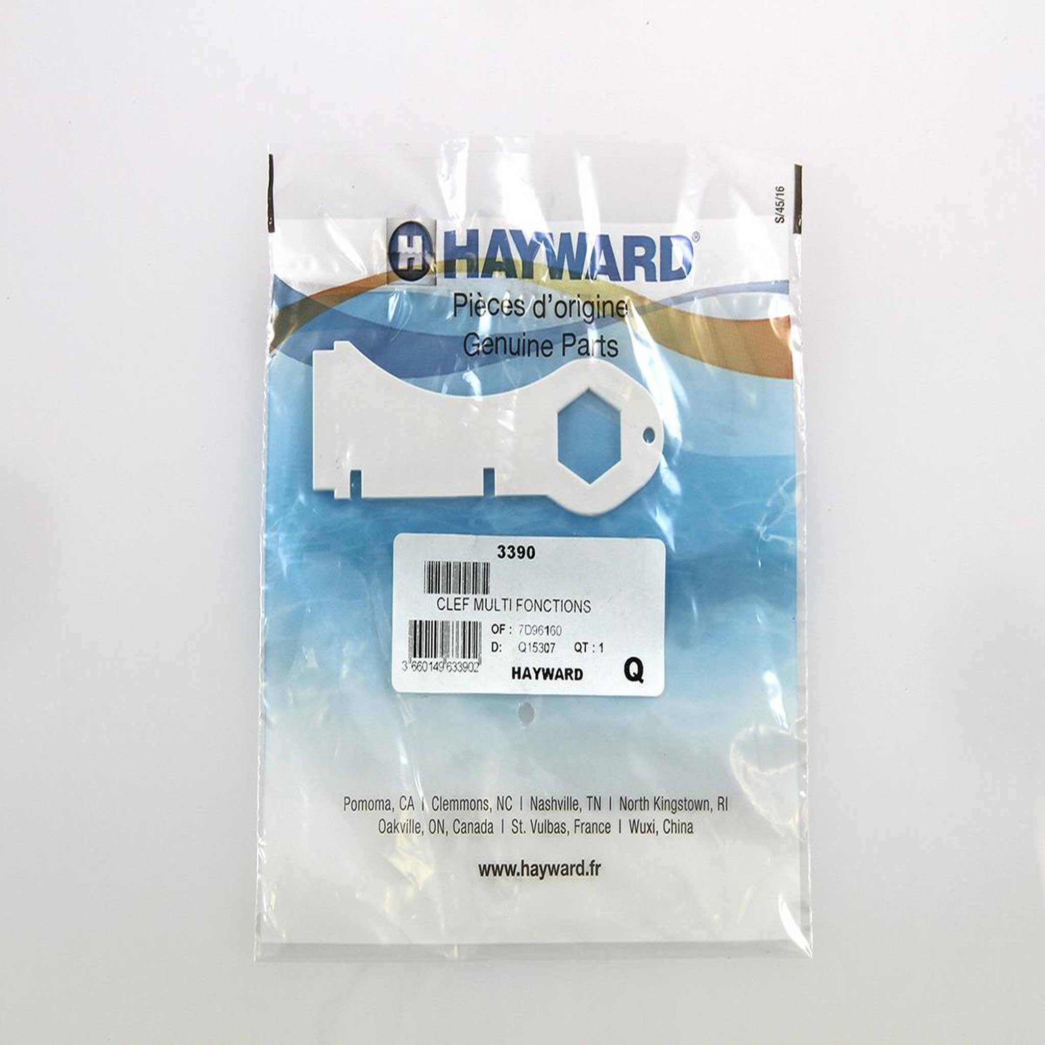 Voir la diapositive 3 : Hayward Clef d'écrou de rotule et de bouchon d'hivernage - Hayward