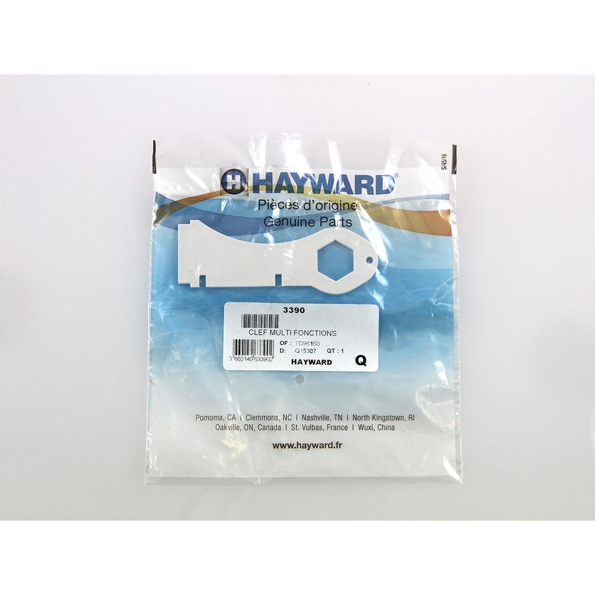 Hayward Clef d'écrou de rotule et de bouchon d'hivernage - Hayward