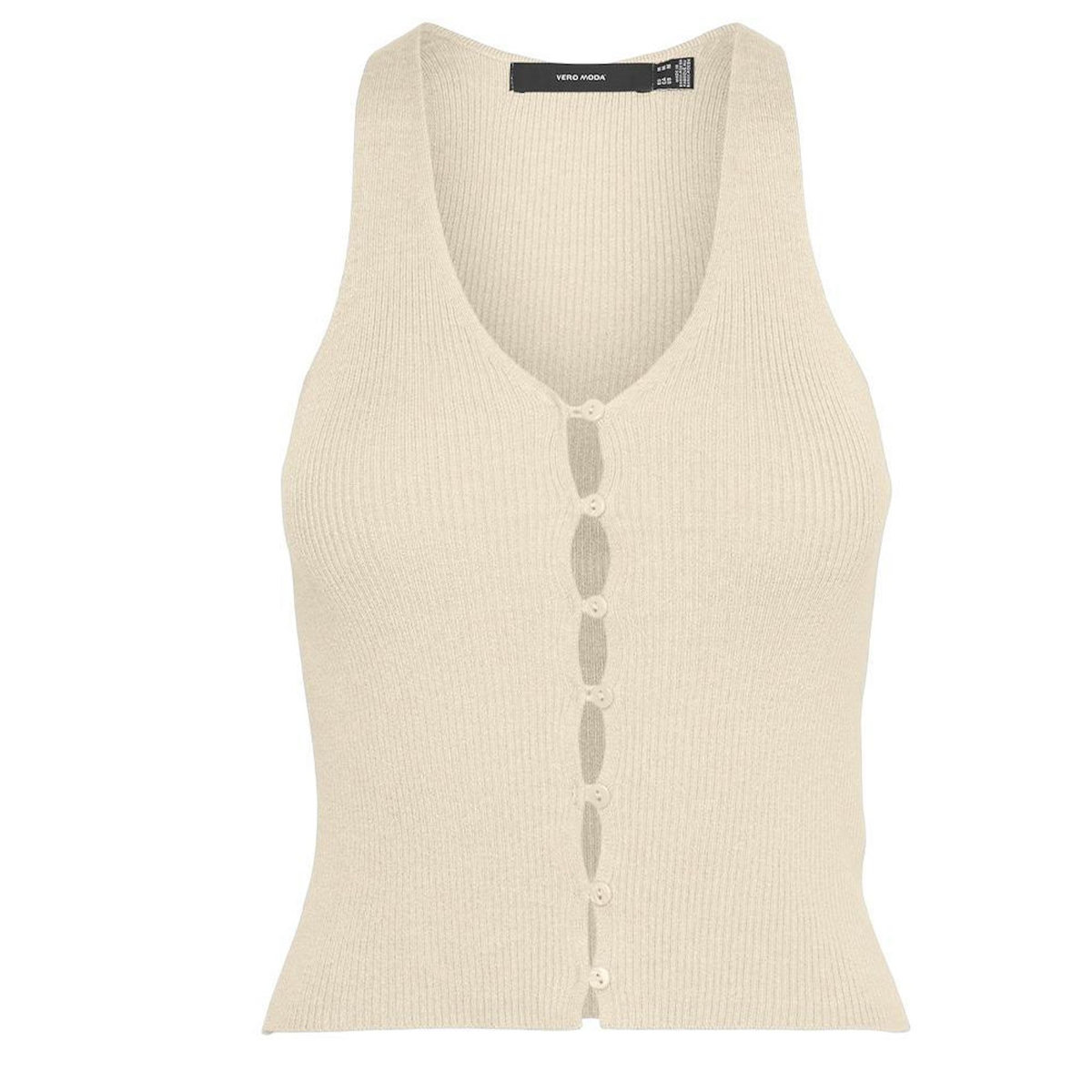 Vero Moda Top Ecru Femme Vero Moda Gold
