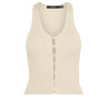 Voir la diapositive 2 : Vero Moda Top Ecru Femme Vero Moda Gold