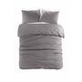 Voir la diapositive 3 : Paris Prix Parure de Lit 2 Pièces  Carla  140x200cm Gris