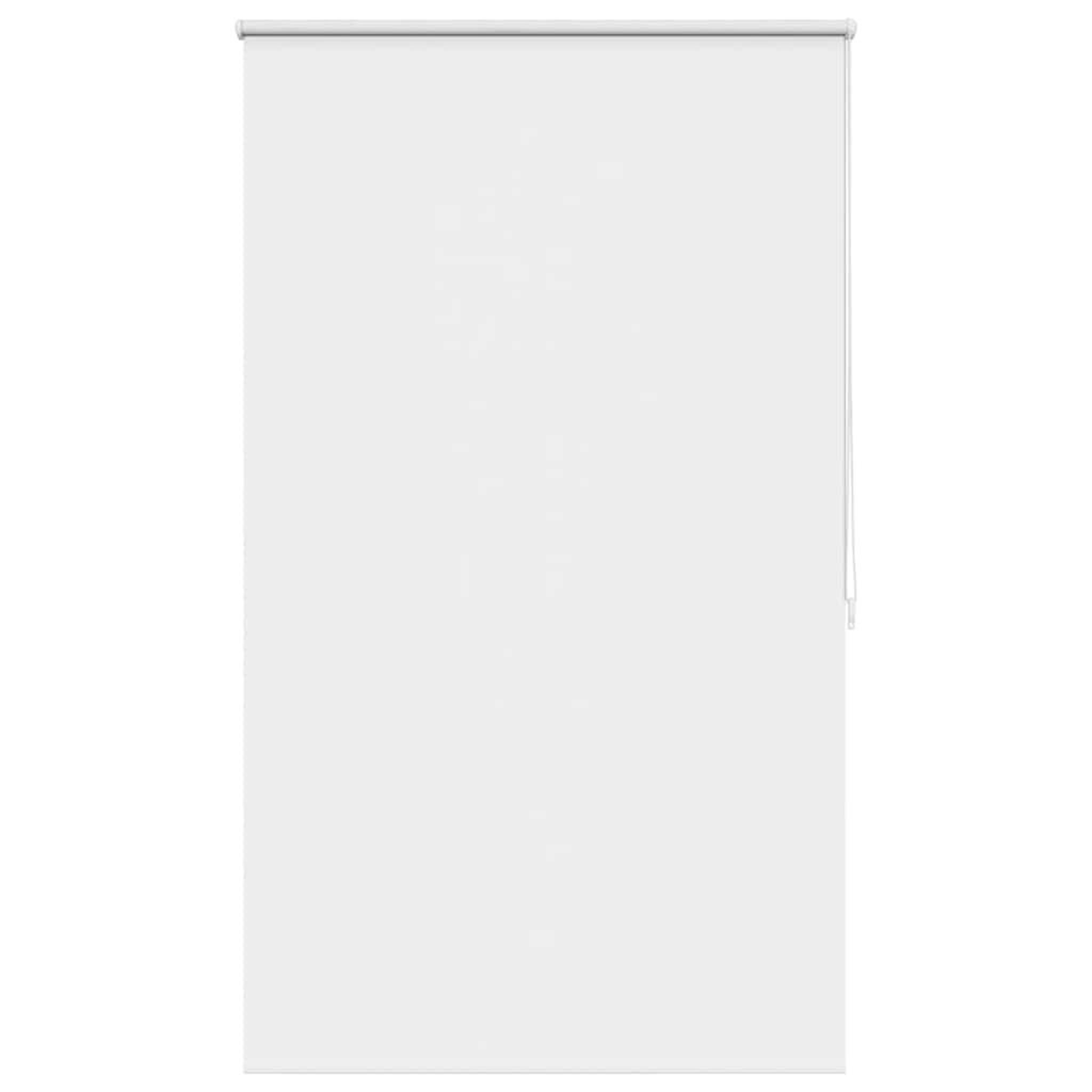 VIDAXL Store enrouleur occultant 124,4 x 175 cm, largeur du tissu 120 cm, blanc
