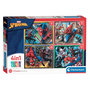 Voir la diapositive 1 : CLEMENTONI Clementoni Puzzles Marvel Spiderman, 4in1 21515