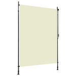 VIDAXL Store roulant d'exterieur 150 x 270 cm Creme