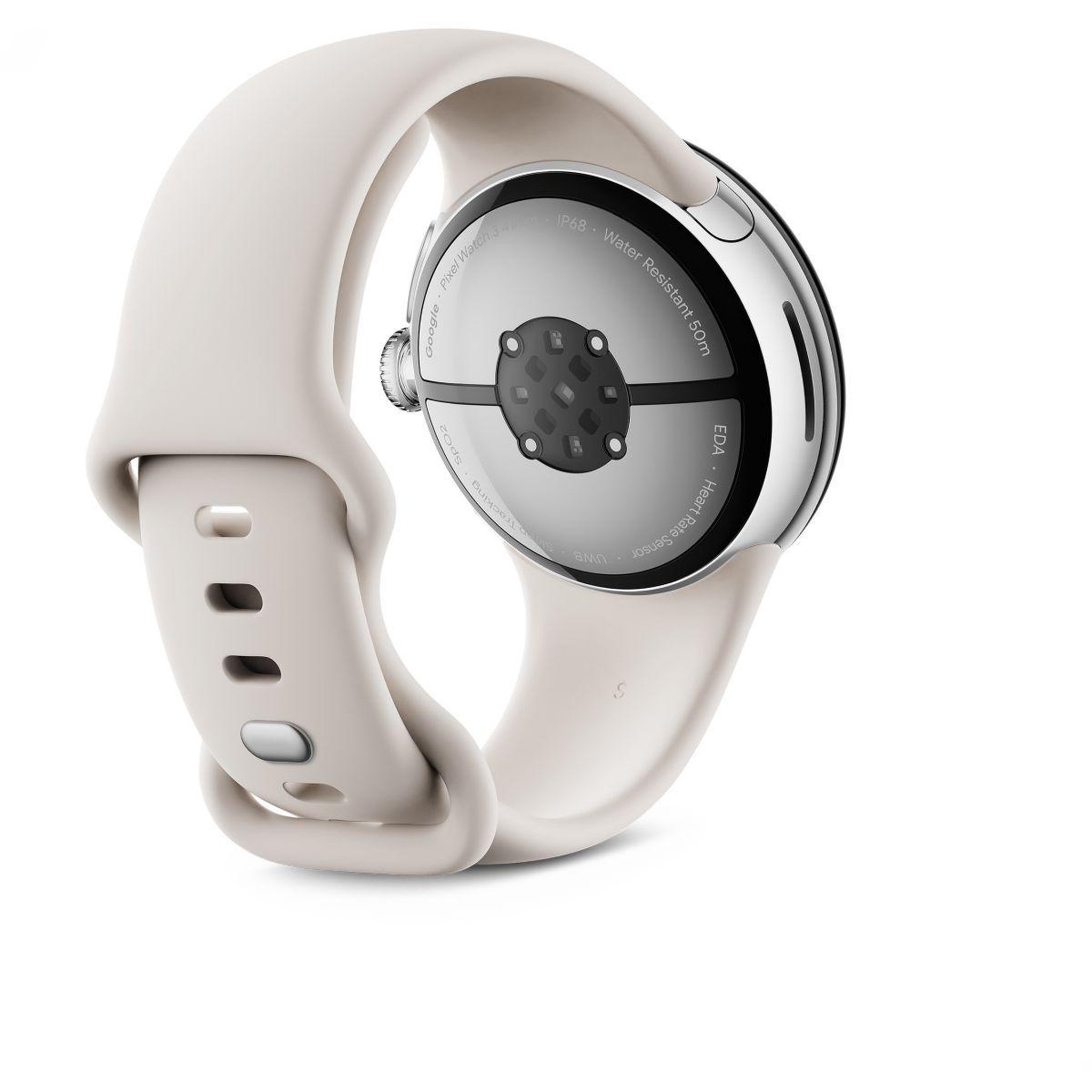 Voir la diapositive 5 : GOOGLE Montre connectée Pixel Watch 3 41 mm Argent Poli 4G