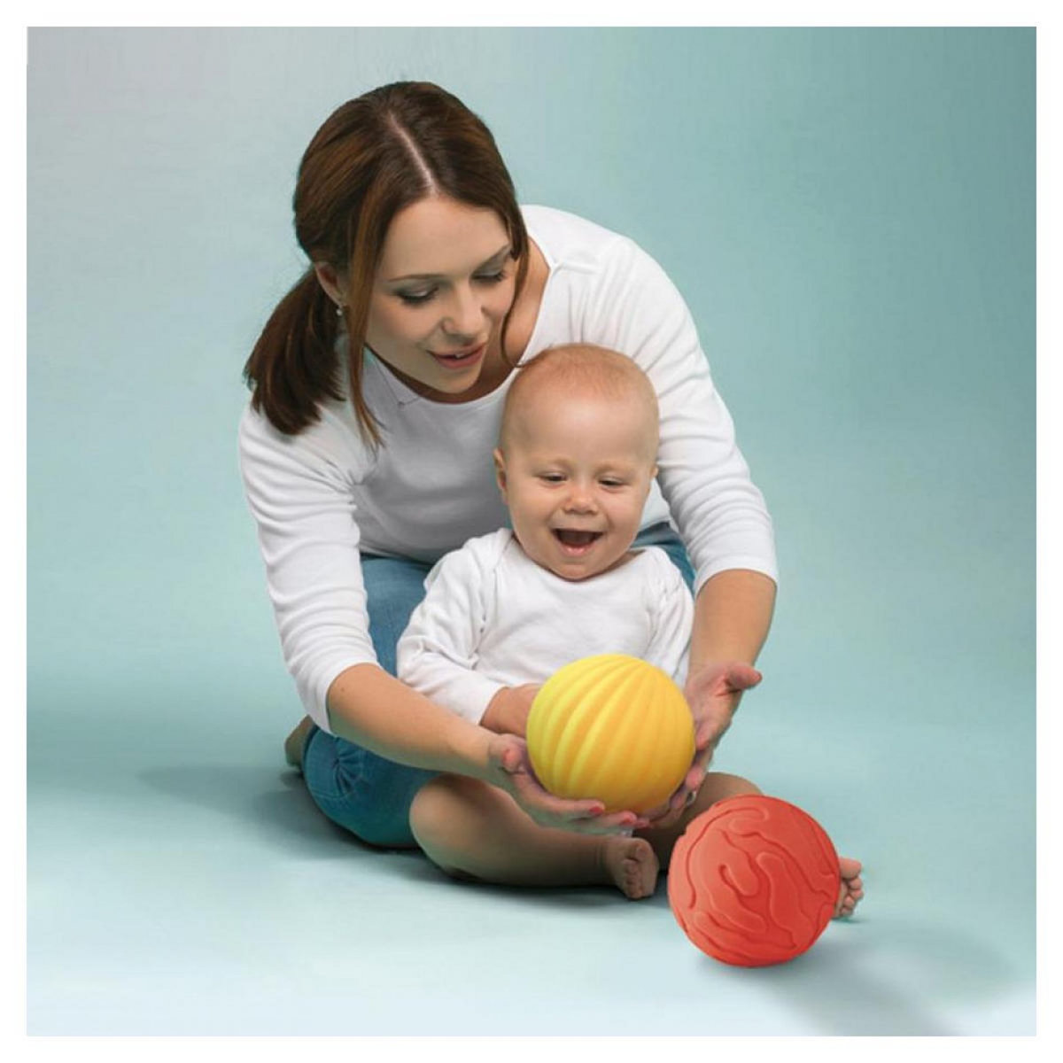 LUDI 3 balles sensorielles - lapin