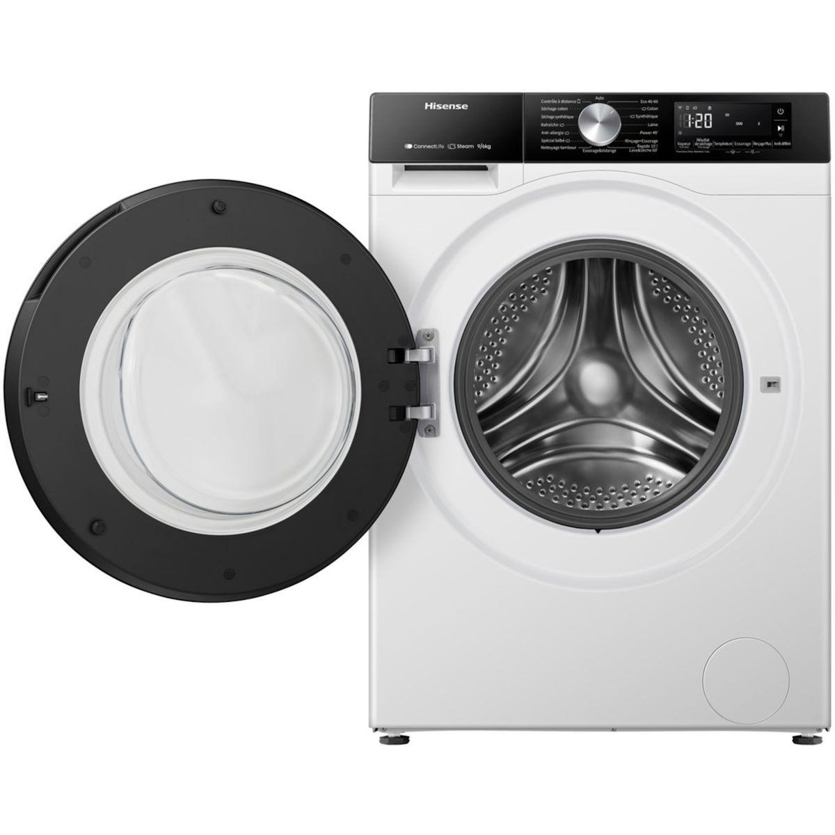 Hisense Lave linge séchant hublot WD3S9043BW3