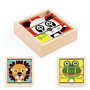 Voir la diapositive 2 : Djeco Puzzle en bois Tournanimo