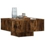 Voir la diapositive 4 : VIDAXL Table basse Chene fume 60x60x31,5 cm Bois d'ingenierie