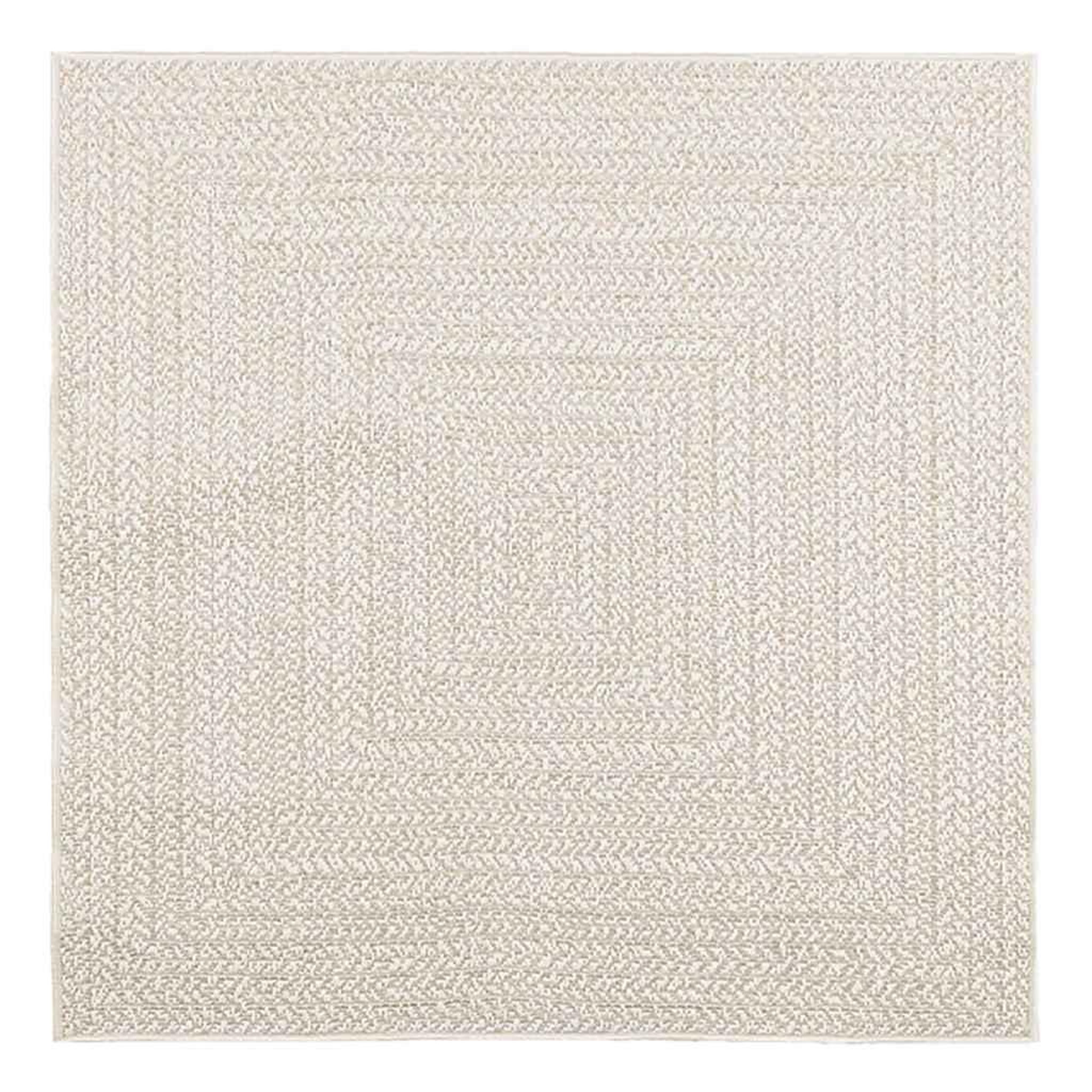 Voir la diapositive 3 : VIDAXL Tapis ZIZUR creme 120x120 cm aspect de jute interieur exterieur