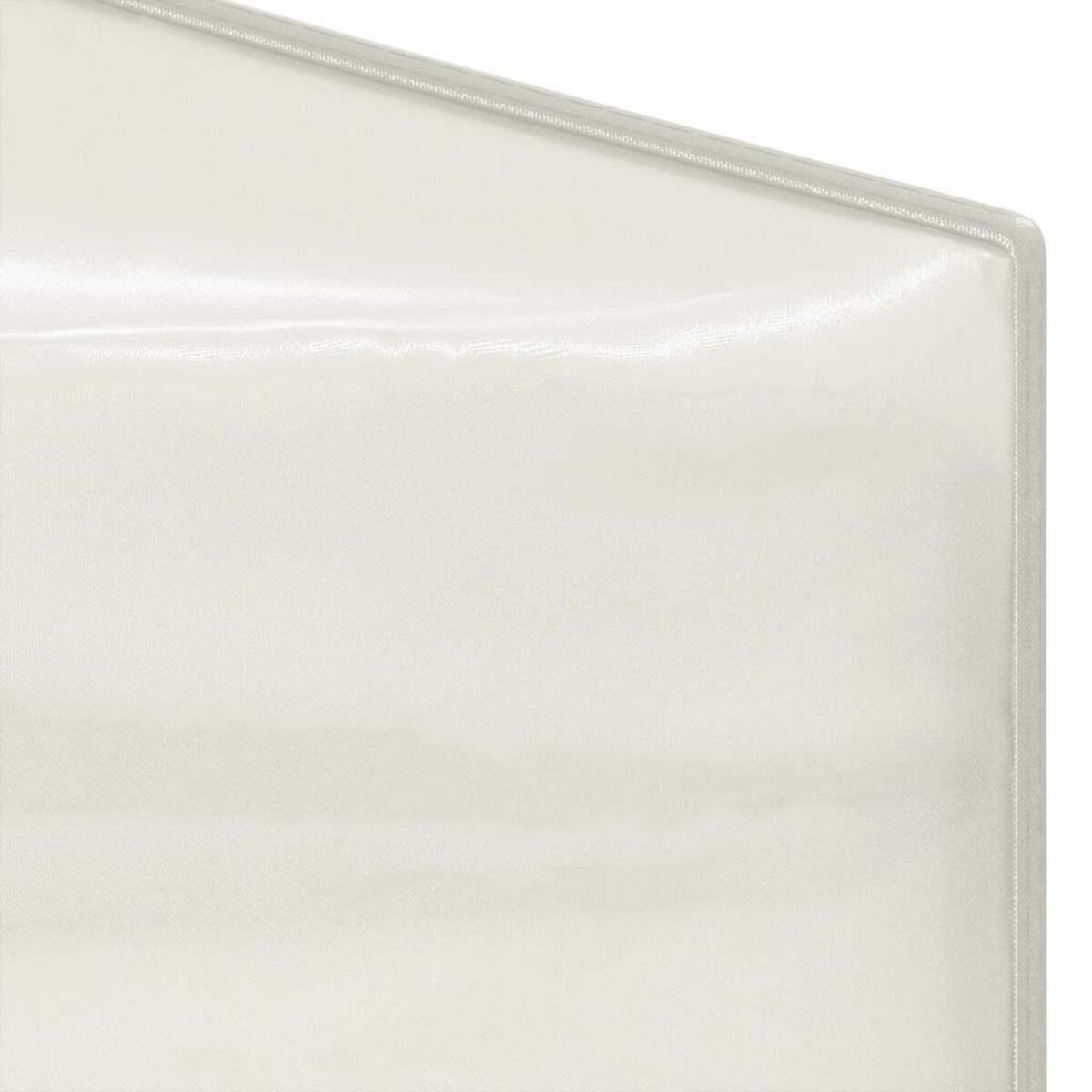 VIDAXL Tente de reception pliable avec parois Creme 2x2 m