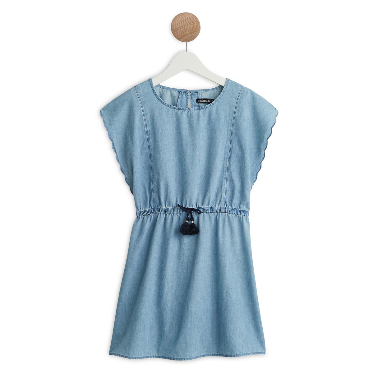 Robe En Jean Rose Pour Fille Greggy ! - Taille 24 Mois Neuve Avec étiquettes