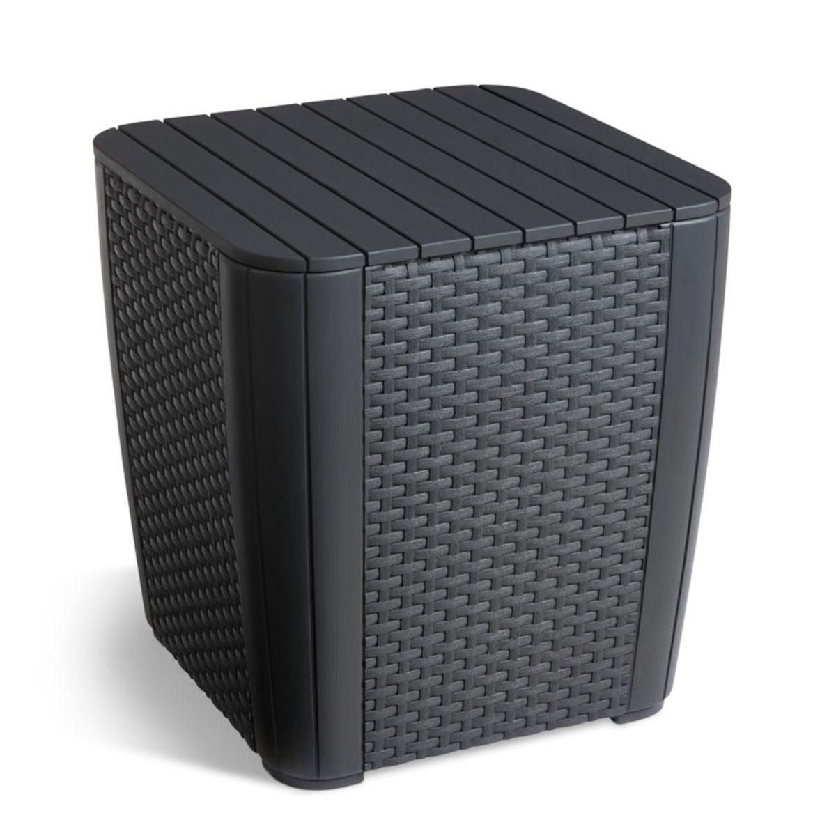 Keter Ensemble balcon résine iowa - anthracite - 12-139890