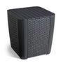 Voir la diapositive 3 : Keter Ensemble balcon résine iowa - anthracite - 12-139890