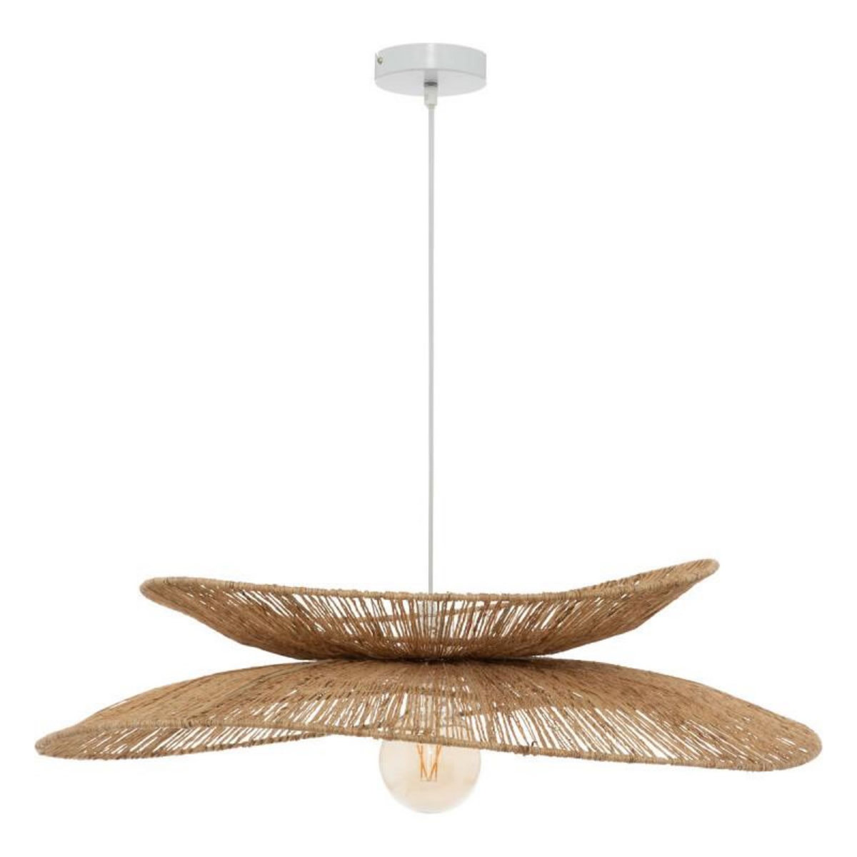 ATMOSPHERA Suspension  Alara  en jute tressée diamètre 69.5 cm Atmosphera