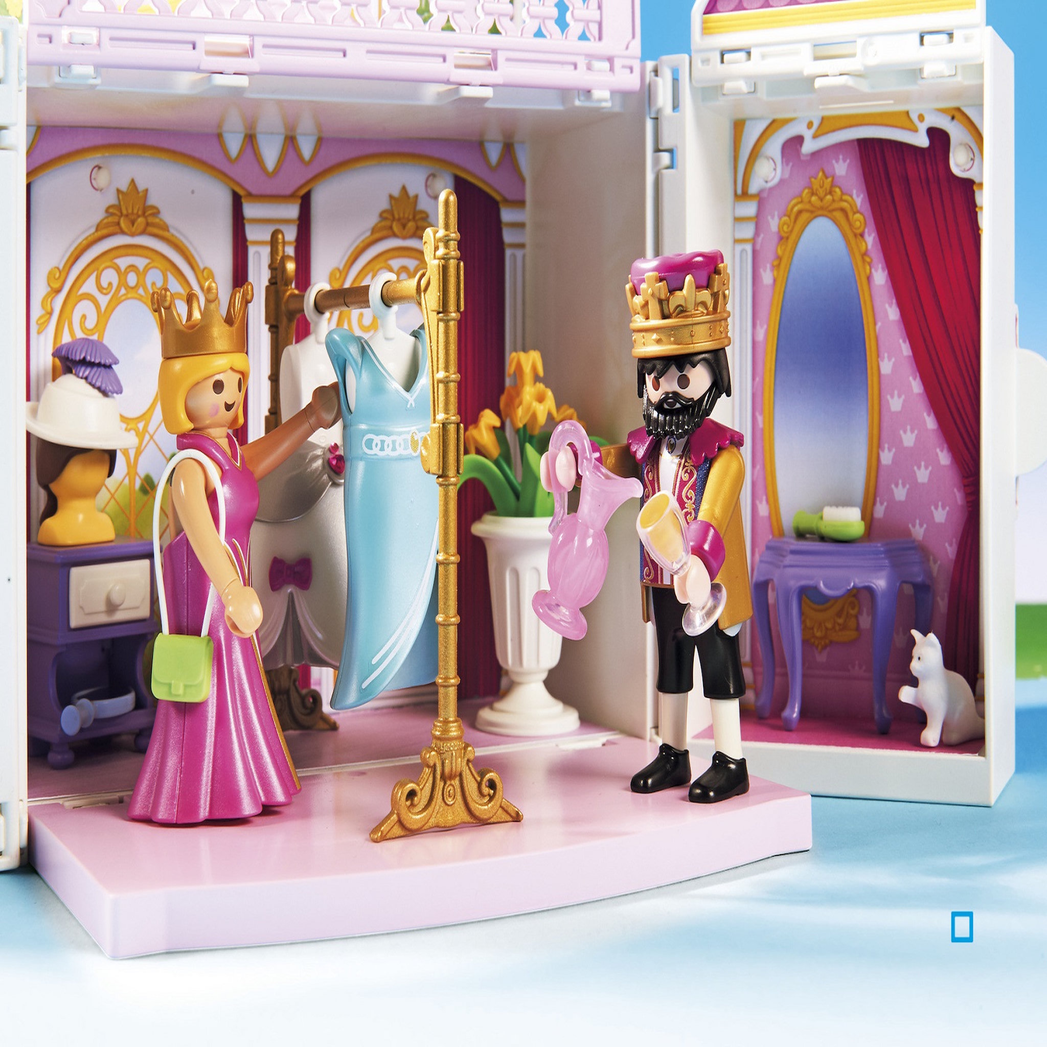 Voir la diapositive 3 : PLAYMOBIL 4898 - Princess - Coffre cour royale 